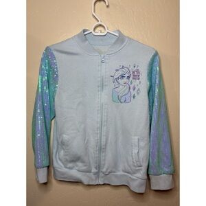 Frozen Zip Up Size Youth 10